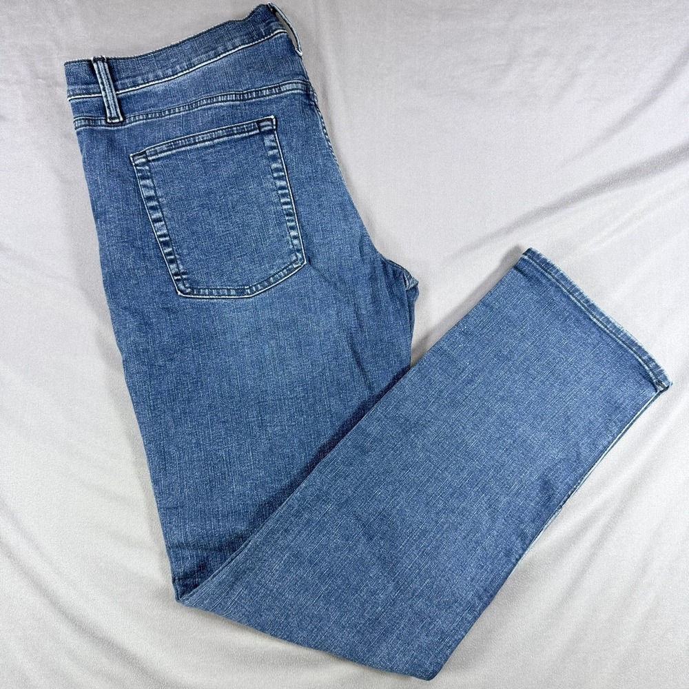 Goodfellow Mens 36x32 Blue Cotton Blend Slim Fit Total Flex Comfort Denim Jeans - Picture 6 of 6
